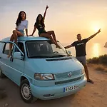 Rent A Blue Classics's Campervan Vw T4 Azul - Algarve - Faro -portugal Glamping Portimão