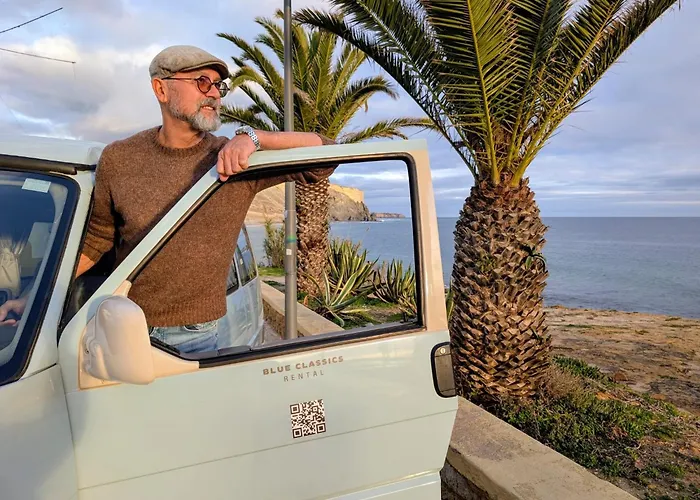 Lyxtält Rent A Blue Classics's Campervan Vw T4 Azul - Algarve - Faro -portugal