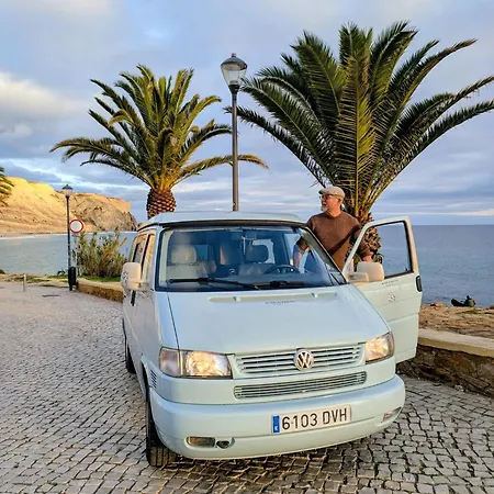 Rent A Blue Classics's Campervan Vw T4 Azul - Algarve - Faro -portugal *