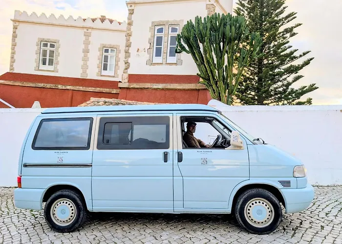 Rent A Blue Classics's Campervan Vw T4 Azul - Algarve - Faro -portugal Портиман